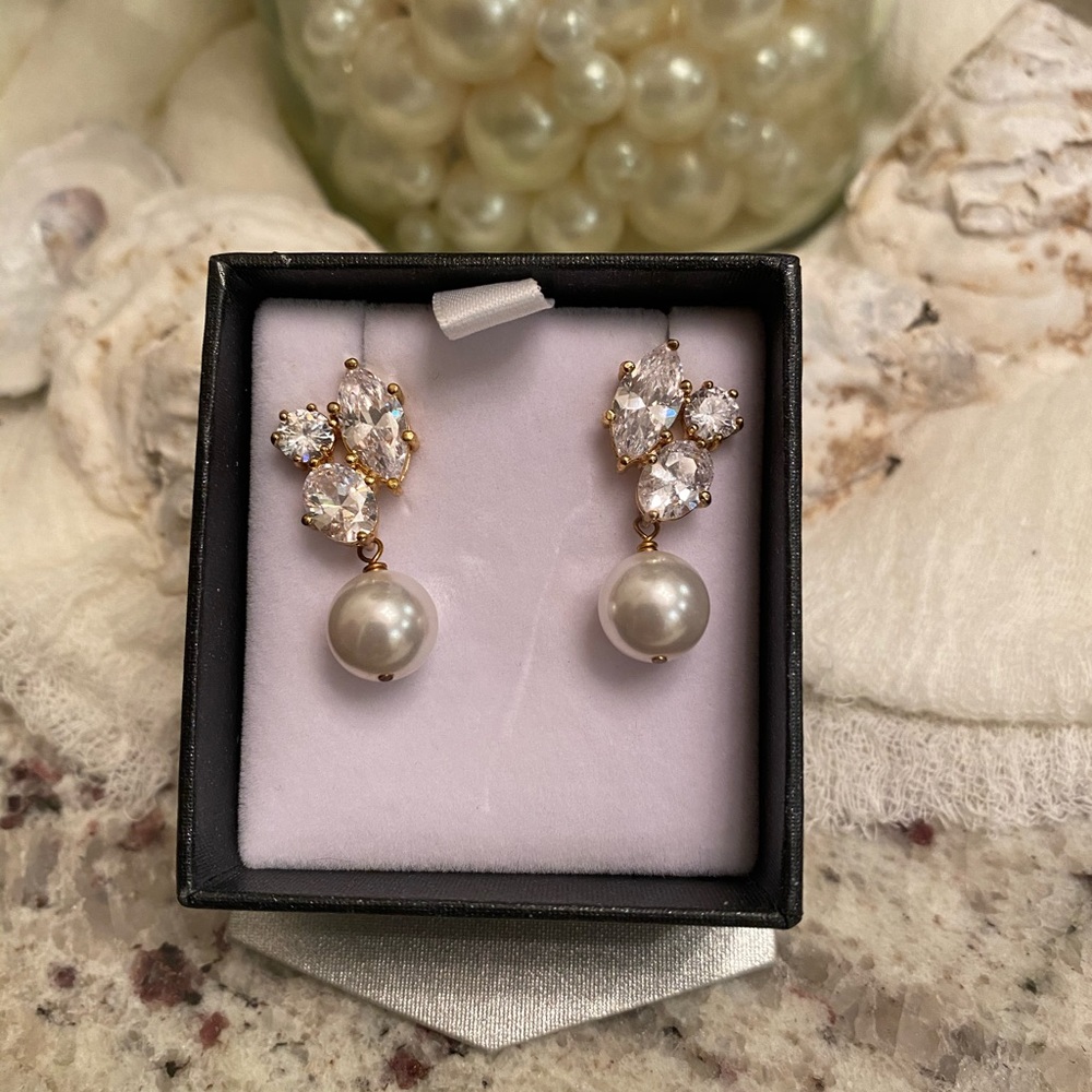 Pearl Wedding Earrings